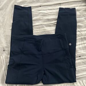 lululemon athletica Women's Navy Leggings